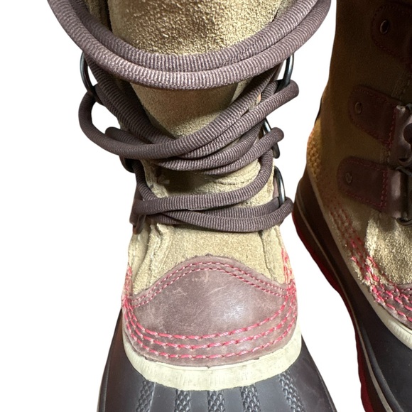 SOREL women high top lace up winter boot size 6 - Picture 6 of 8